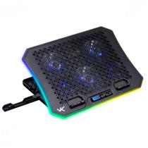 Base para Notebook Vinik Snow, RGB, até 19, 6x FANs, com Controlador e Suporte para Smartphone, Preto - CN200