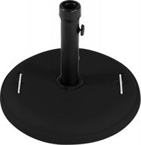Base para ombrellone em concreto expandido com puxadores 22kg preta haste 35 a 48mm - Bel Lazer Base para ombrellone em concreto expandido com puxadores 22kg preta haste 35 a 48mm - Bel Lazer