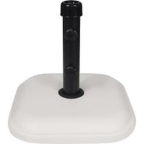 Base para Ombrellone Quadrada em Concreto 11 Kg Branca Base para Ombrellone Quadrada em Concreto 11 Kg Branca