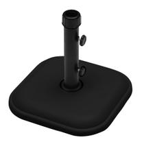 Base para Ombrellone Quadrada em Concreto 11kg Preta Base para Ombrellone Quadrada em Concreto 11kg Preta