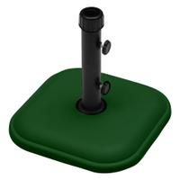 Base para Ombrellone Quadrada em Concreto 11kg Verde Base para Ombrellone Quadrada em Concreto 11kg Verde