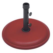 Base para Ombrellone Redonda de Concreto Expandido 16kg Vermelha Base para Ombrellone Redonda de Concreto Expandido 16kg Vermelha