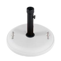 Base para Ombrellone Redonda em Concreto 22kg Branca Base para Ombrellone Redonda em Concreto 22kg Branca