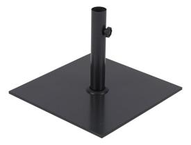 Base Para Ombrelone Aco Cinza Escuro 46x46cm - Premium Base Para Ombrelone Aco Cinza Escuro 46x46cm - Premium
