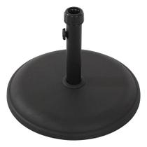 Base Para Ombrelone De Concreto 16 Kg Preta 27x45x45 Cm Base Para Ombrelone De Concreto 16 Kg Preta 27x45x45 Cm