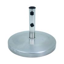 Base Para Ombrelone Em Inox Redonda 25kg - Bel Fix