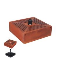 Base Para Ombrelone Guarda Sol 25Kg Revestida em Madeira - 16471 Belfix