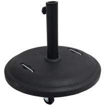 Base para Ombrelone Redonda 50cm com Rodinhas 26Kg Encaixe 38mm a 55mm Importway Iwbo-50 Base para Ombrelone Redonda 50cm com Rodinhas 26Kg Encaixe 38mm a 55mm Importway Iwbo-50