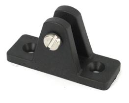 Base Para Ponteira Para Toldo Capota Maritima Barco 7/8 Pol