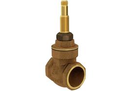 Base para Registro de Gaveta 1/2'' Dourada