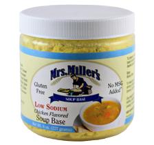 Base para Sopa AmishTastes Mrs. Miller's Baixo Sódio 227g x4 Base para Sopa AmishTastes Mrs. Miller's Baixo Sódio 227g x4