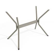 Base para Tampo de Mesa Loire Cor Nickel 105x60cm M031NK Kappesberg Crome