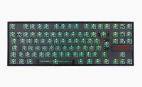 Base para teclado mecanico gamer kumara barebone edition preto rgb rd bbk552