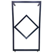 Base Pé Para Aparador Estilo Industrial Preto Prime