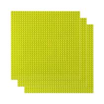 Base Plástica Multicolorida 3PCS 32x32 16x32 Pontos Compatível Com Brinquedos De Blocos De