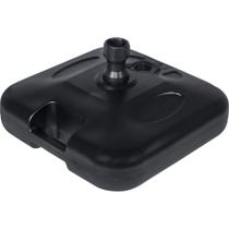Base Plástica Para Guarda-sol e Ombrellone 18 Kg Quadrada Preta Bel Base Plástica Para Guarda-sol e Ombrellone 18 Kg Quadrada Preta Bel