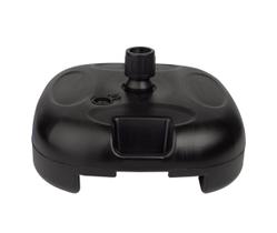 Base Plástica Para Guarda Sol Ombrelone Areia Ou Água Preto - Mor