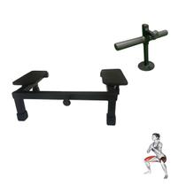 Base Plataforma Profissional Agachamento Sumô Com Suporte