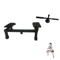 Base Plataforma Profissional Agachamento Sumô Com Suporte