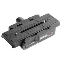 Base Plate Quick Release KingJoy KH-6253 Placa de Liberação Rápida Estendida de 2 Estágios