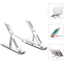 Base Portátil Vertical Articulada Para Notebooks E Tablets