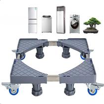 Base Quadrada Ajustável para Geladeira, Fogão e Máquina de Lavar