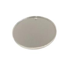 Base Redonda 5Cm Acrílico 1 Furo Chaveiro Medalha 20Peças