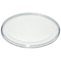 Base Redonda Acrílica 12cm Para Biscuit Com Bordas - 2 Uni Base Redonda Acrílica 12cm Para Biscuit Com Bordas - 2 Uni