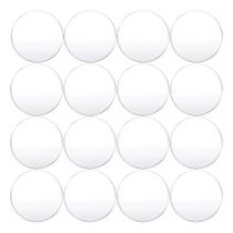 Base Redonda Acrílico Transparente 7cm Para Biscuit 50 Unid