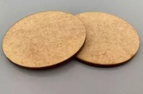 Base Redonda Mdf Artesanato Biscuit Topo Bolo 13cm Kit 50pcs