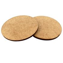 Base Redonda Mdf Artesanato Biscuit Topo Bolo 15Cm Kit 10Pçs