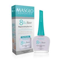 Base regeneradora de unhas MASGLO Tratamento antienvelhecimento 8 em 1 Base regeneradora de unhas MASGLO Tratamento antienvelhecimento 8 em 1