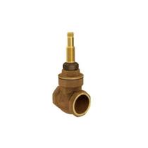 Base Registro Gaveta 1.1-4'' Dn32 Bruto - Corpo Bronze - Mecanismo De Gaveta