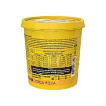 Base relaxante alisante regular com óleo de semente de manga salon line guanidina professional pote 218g