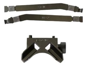 Base Reta + Braços 290mm Curvos Para Suporte Stay Intruder