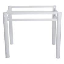 Base Retangular Para Mesa Jantar Branco1.20Mt