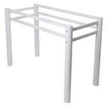 Base Retangular Para Mesa Jantar Vidro Pedra Madeira 1,50mx80