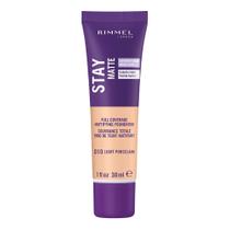 Base Rimmel Stay Matte Light Porcelain 30mL