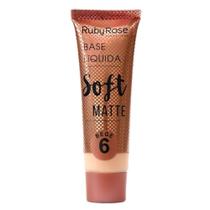 Base Ruby Rose Líquida Soft Matte Bege 6 29ml