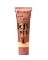 Base Ruby Rose Liquida Soft Matte Bege Ruby Rose n. 4