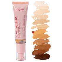 Base ruby rose soft blend matte vitamina e hialurônico 30g