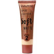 Base Ruby Rose Soft Matte Tom Bege2 - 29ml