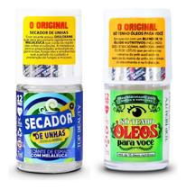 Base Secador De Unhas + Óleo Hidratante Sos Top Beauty Base Secador De Unhas + Óleo Hidratante Sos Top Beauty