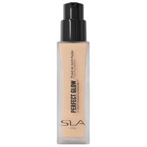 Base Sla Paris Perfect Brilho Foundation De Teint Fluide 06 Pinky Bege 30Ml