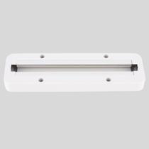 Base Sobrepor Para Spot Trilho Branco 21,5cm Embu Led