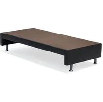 Base Solteiro Vazado Ortobom Sommier material sintético 02500x1880x0880 Base Solteiro Vazado Ortobom Sommier material sintético 02500x1880x0880