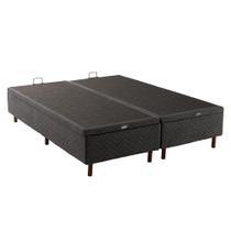Base Sommier Baú Cama Box Quenn Lotus Kappesberg 158 x 198 Base Sommier Baú Cama Box Quenn Lotus Kappesberg 158 x 198