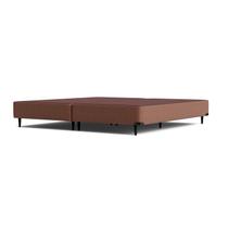 Base Sommier Camurça Bege Queen (158x198x30) - Ortobom