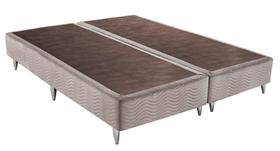 Base Sommier Camurça Bege Super King (193x203x23) - Ortobom Base Sommier Camurça Bege Super King (193x203x23) - Ortobom