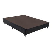 Base Sommier Camurça Preto Viúva (128X188X30) Ortobom Base Sommier Camurça Preto Viúva (128X188X30) Ortobom